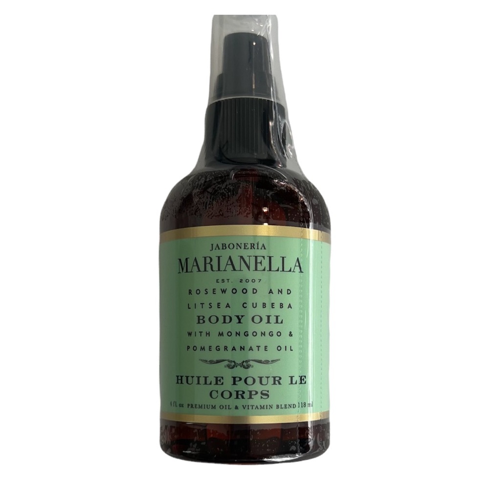 New MARIANELLA Rosewood Jade Body Oil ~ NIB & Sealed